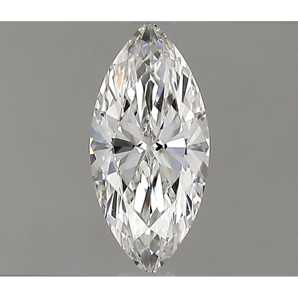 0.50 Carat Marquise Loose Diamond, F, VS2, Super Ideal, GIA Certified | Thumbnail