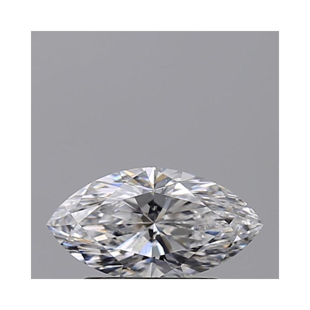 0.71 Carat Marquise Loose Diamond, D, VS2, Excellent, GIA Certified