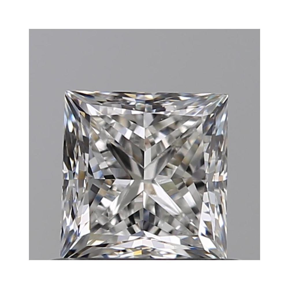 0.61 Carat Princess Loose Diamond, F, VS2, Super Ideal, GIA Certified