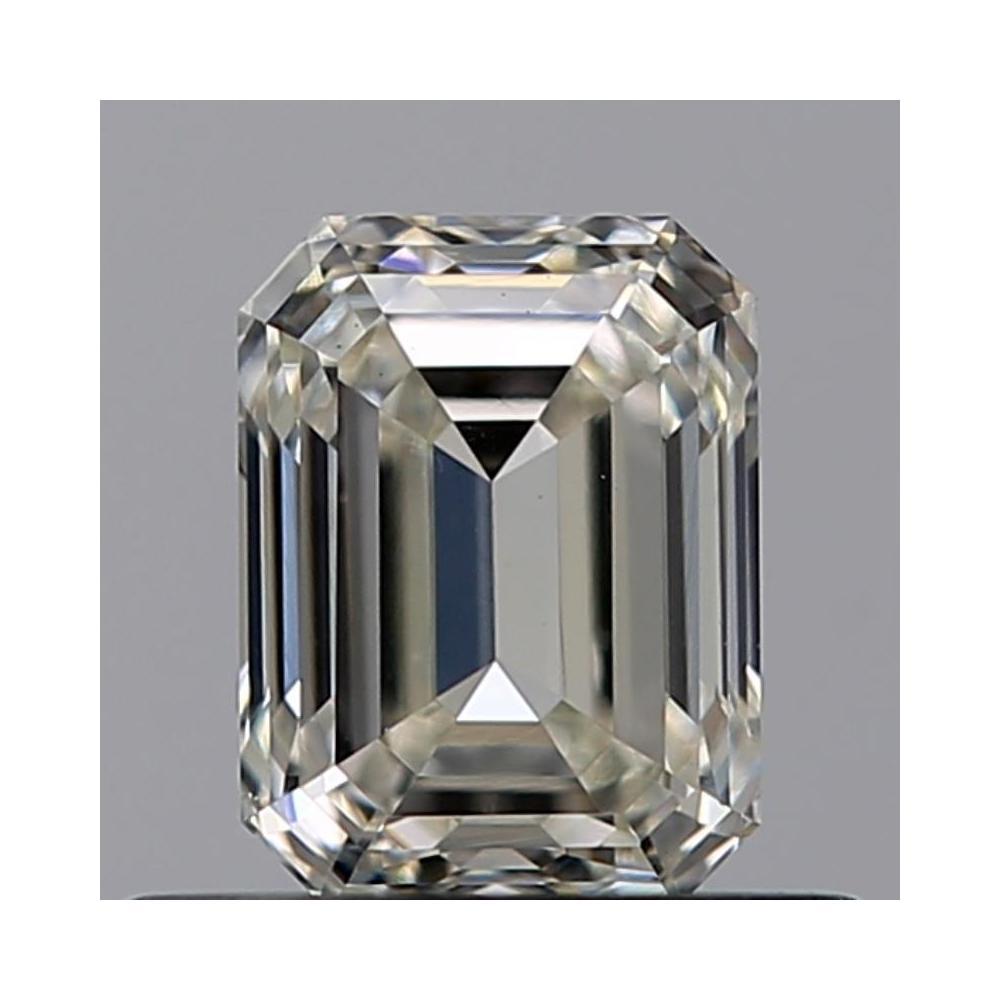 0.50 Carat Emerald Loose Diamond, K, VS1, Ideal, GIA Certified