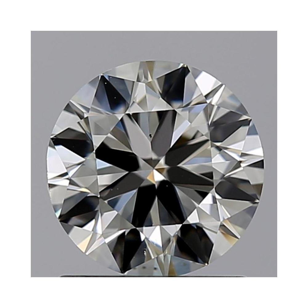 1.00 Carat Round Loose Diamond, K, VS2, Ideal, GIA Certified | Thumbnail