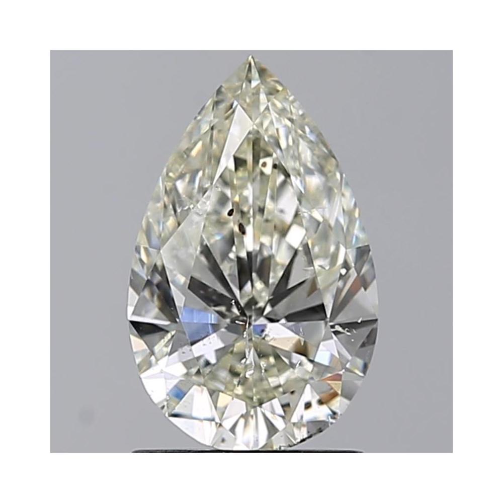 1.51 Carat Pear Loose Diamond, K, SI2, Ideal, GIA Certified | Thumbnail