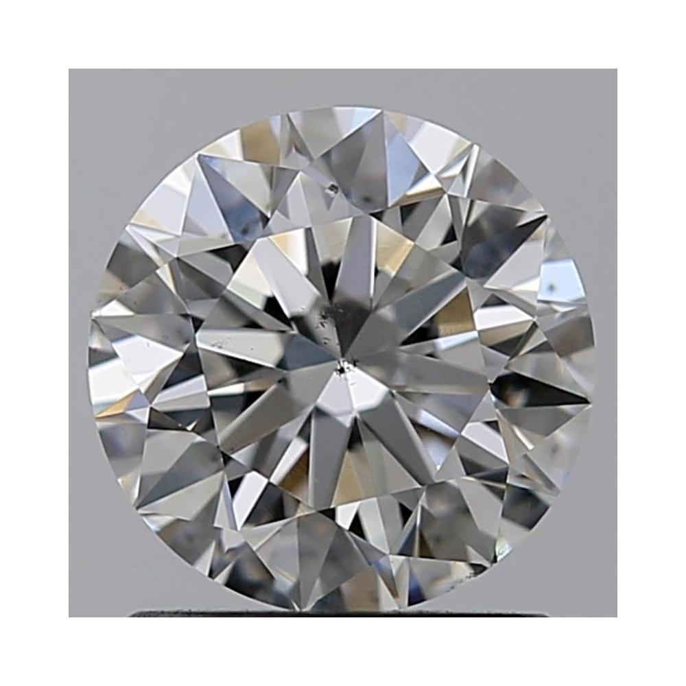 1.10 Carat Round Loose Diamond, F, VS2, Super Ideal, GIA Certified