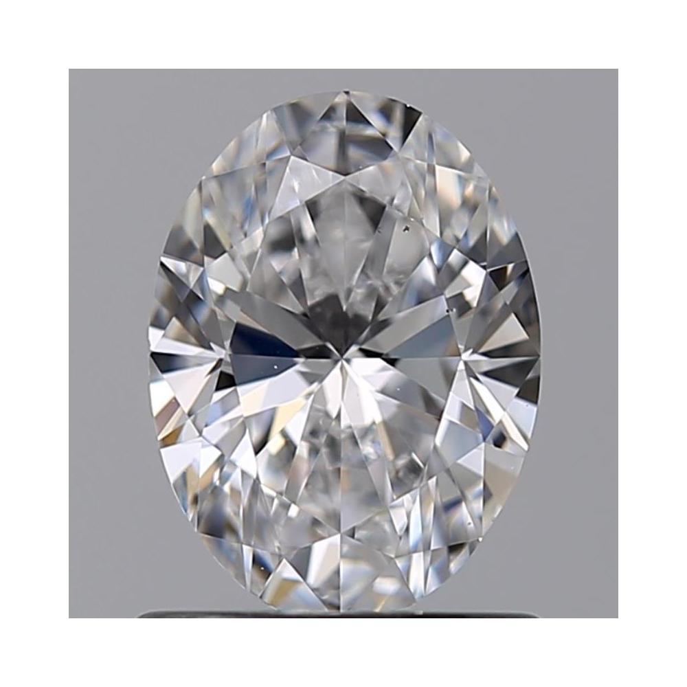 0.80 Carat Oval Loose Diamond, D, VS1, Ideal, GIA Certified