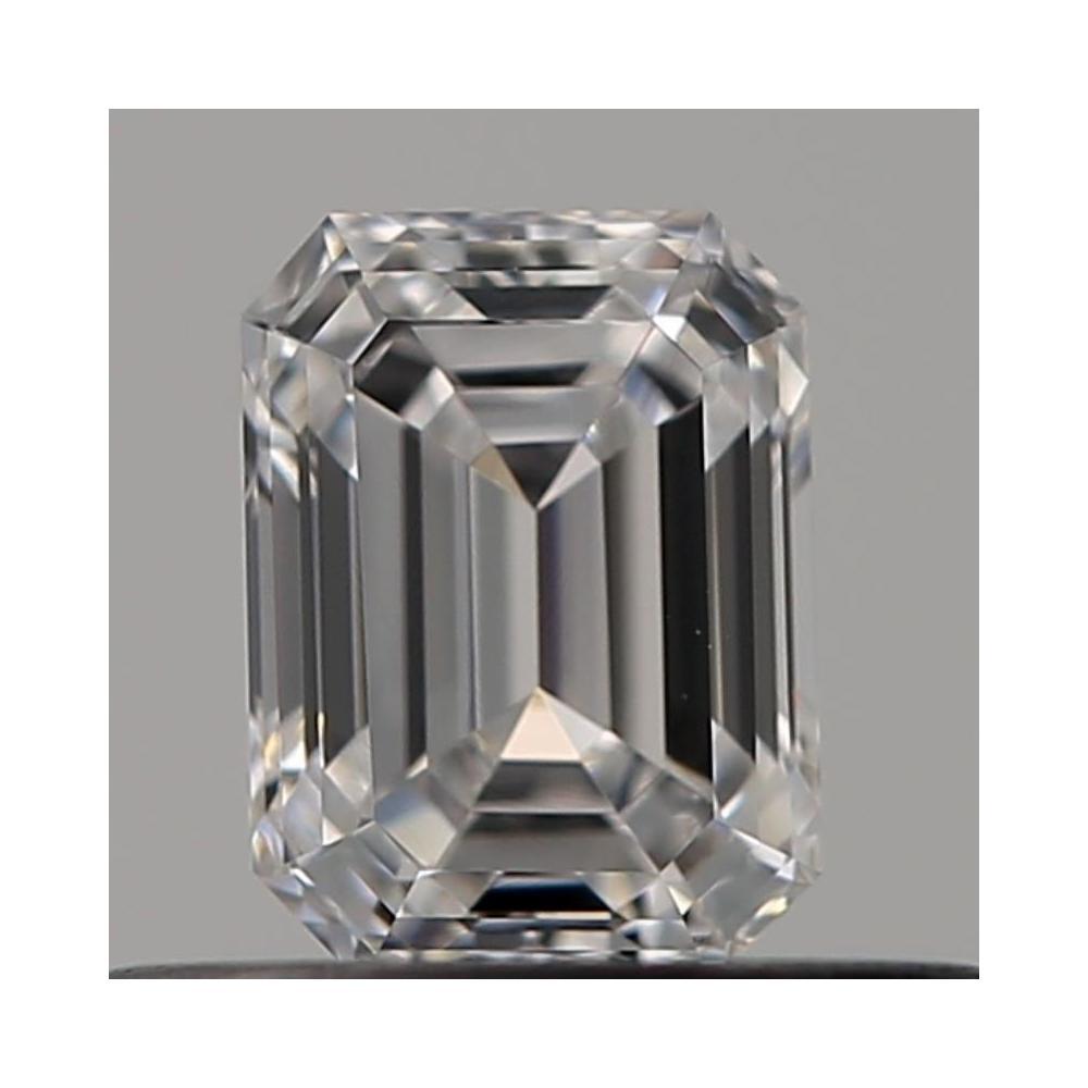 0.35 Carat Emerald Loose Diamond, D, VVS2, Very Good, GIA Certified | Thumbnail