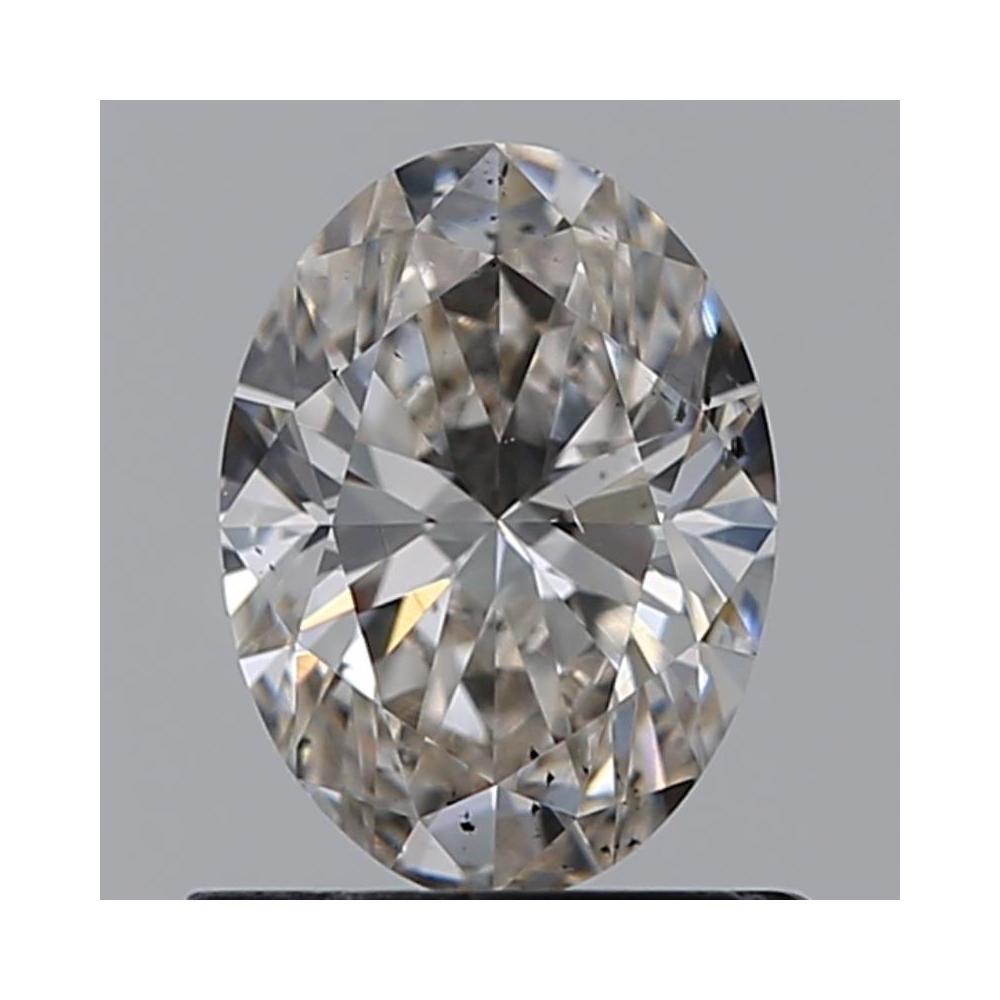 0.80 Carat Oval Loose Diamond, J, SI1, Ideal, GIA Certified