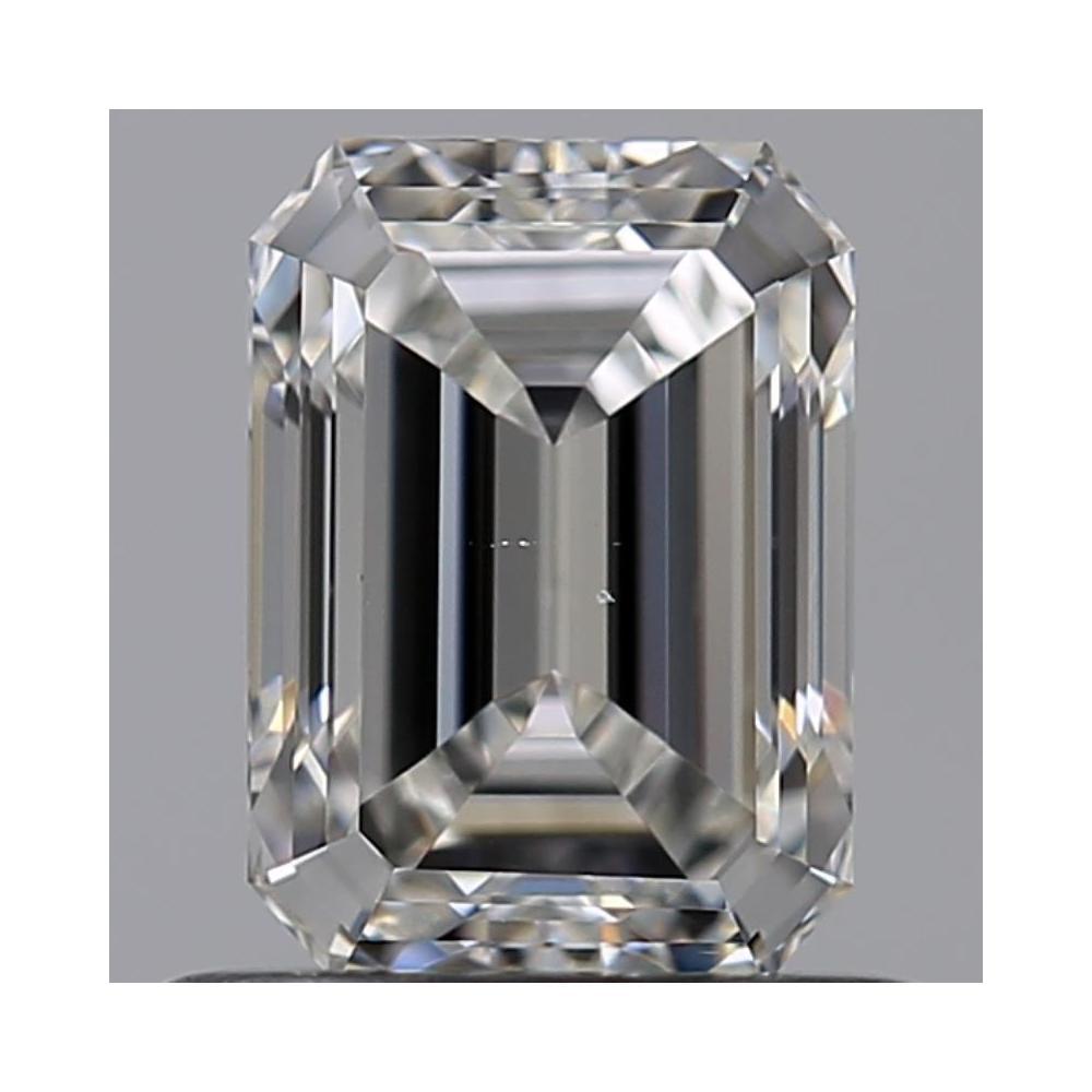 0.80 Carat Emerald Loose Diamond, H, VS2, Ideal, GIA Certified