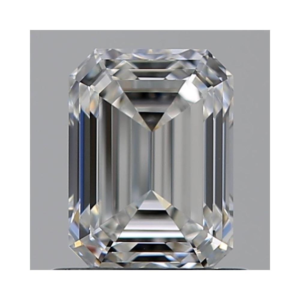 0.80 Carat Emerald Loose Diamond, E, VVS1, Super Ideal, GIA Certified