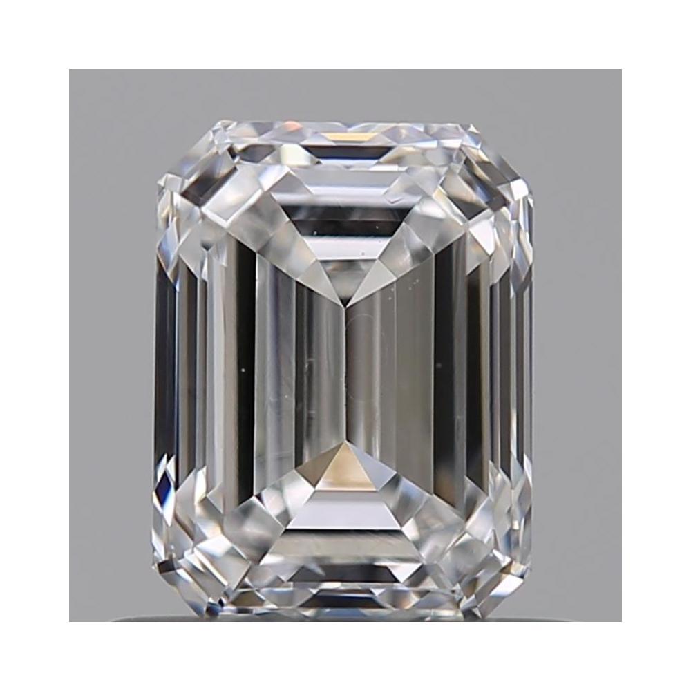 0.70 Carat Emerald Loose Diamond, E, VS2, Ideal, GIA Certified | Thumbnail