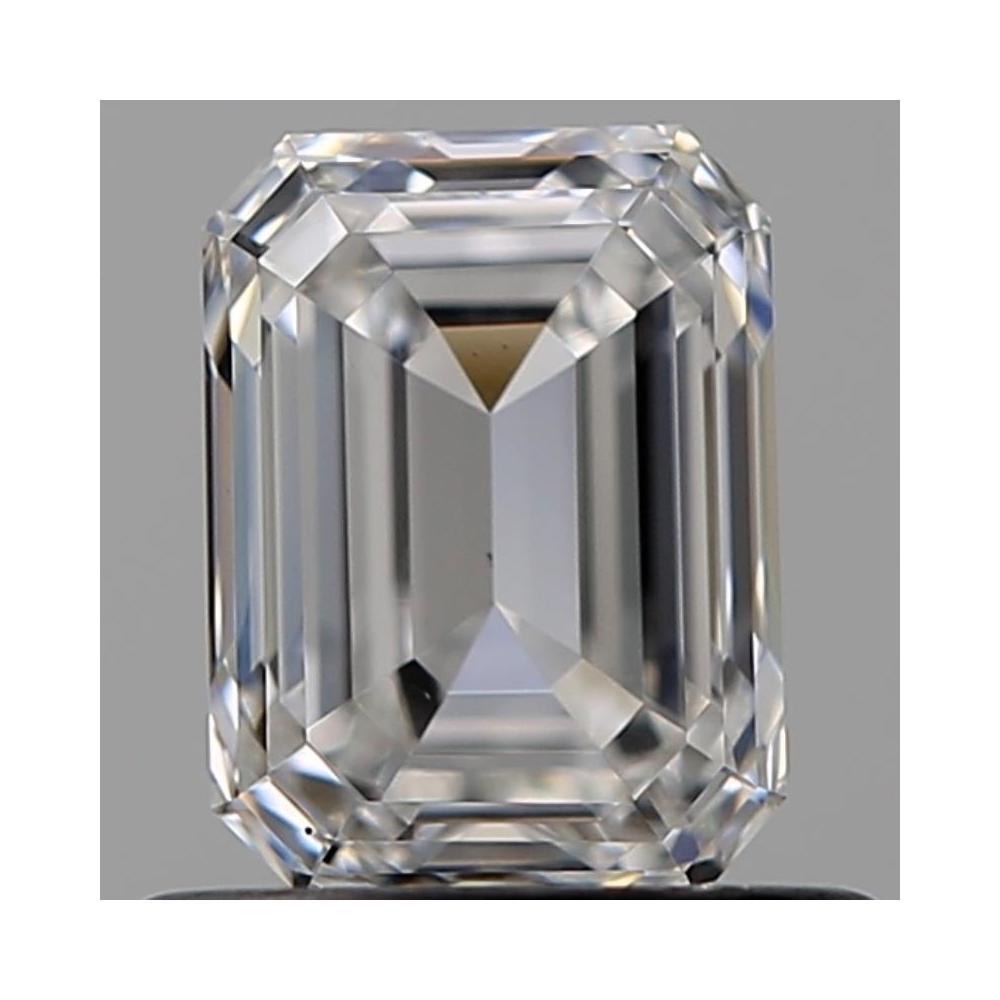 0.70 Carat Emerald Loose Diamond, E, VS1, Ideal, GIA Certified | Thumbnail
