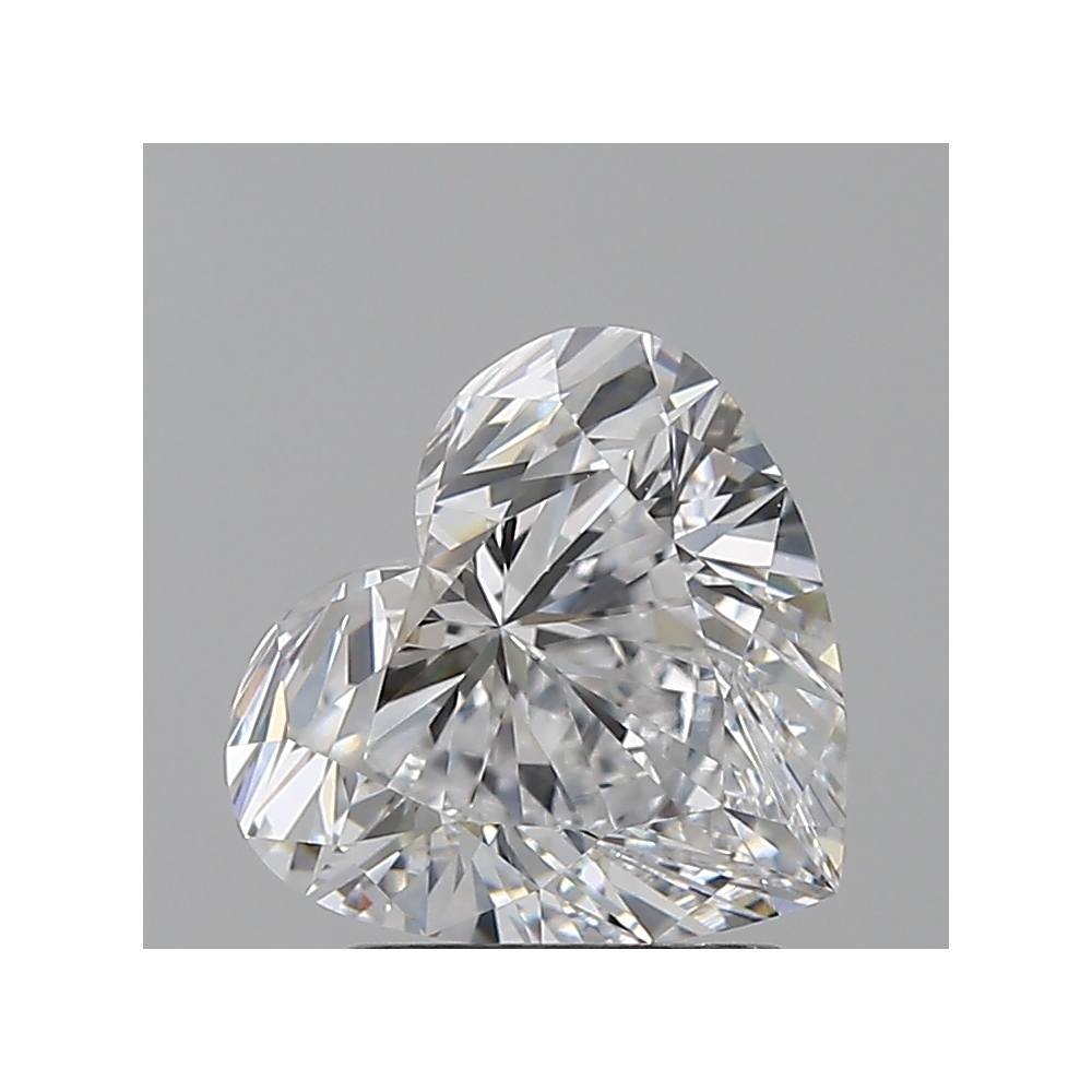 1.75 Carat Heart Loose Diamond, D, VS1, Super Ideal, GIA Certified | Thumbnail