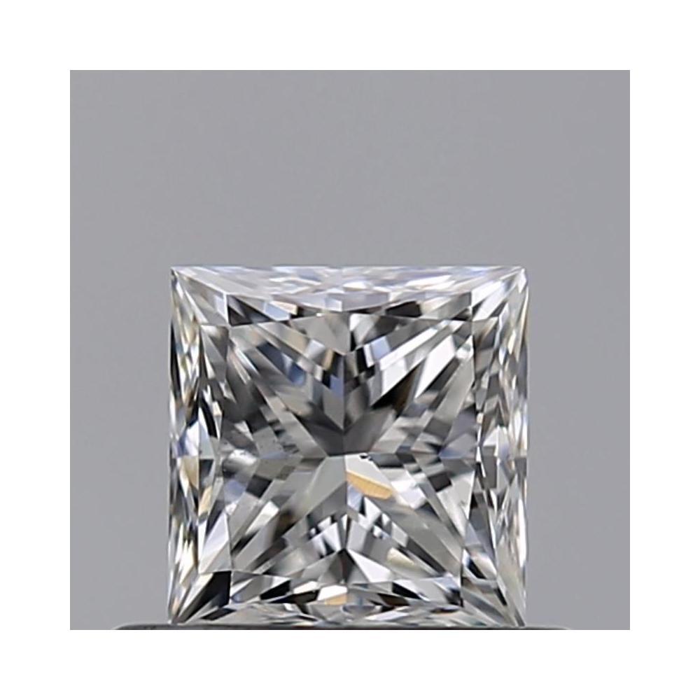 0.50 Carat Princess Loose Diamond, G, VS2, Very Good, GIA Certified | Thumbnail
