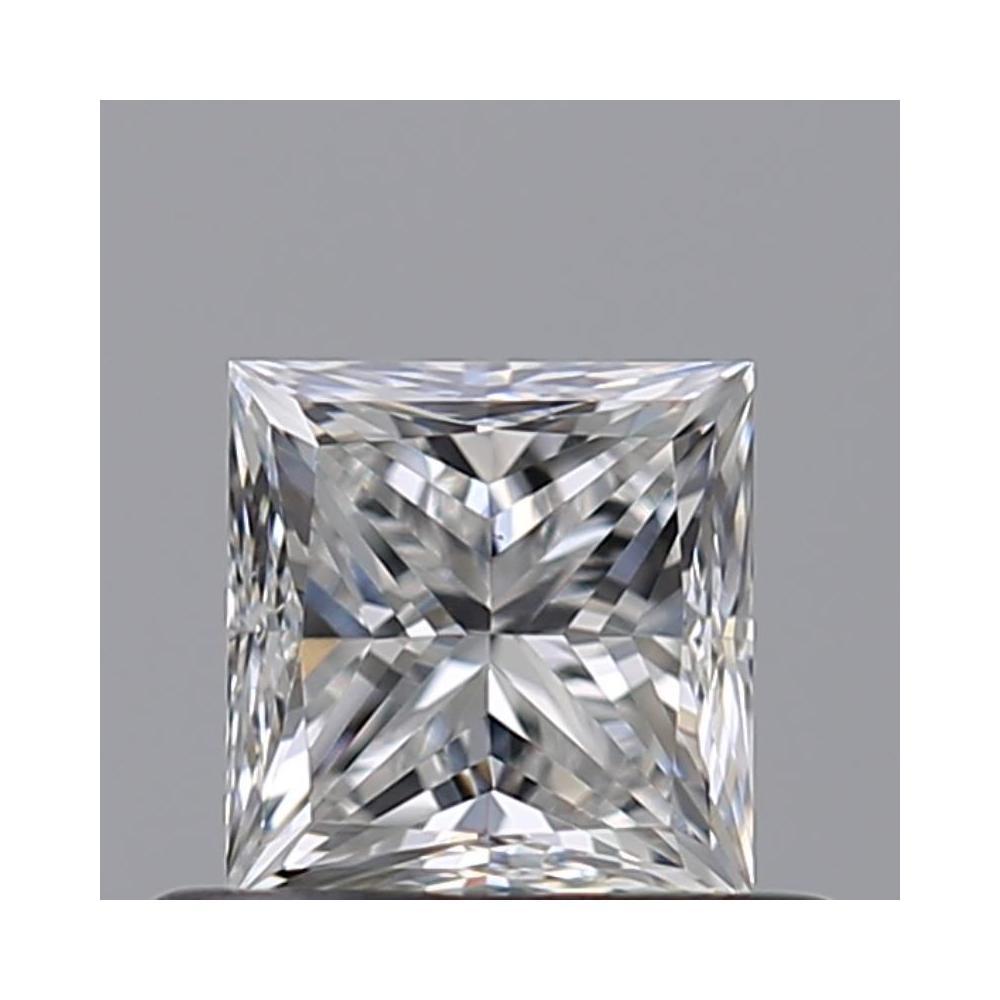 0.51 Carat Princess Loose Diamond, E, VS1, Excellent, GIA Certified | Thumbnail