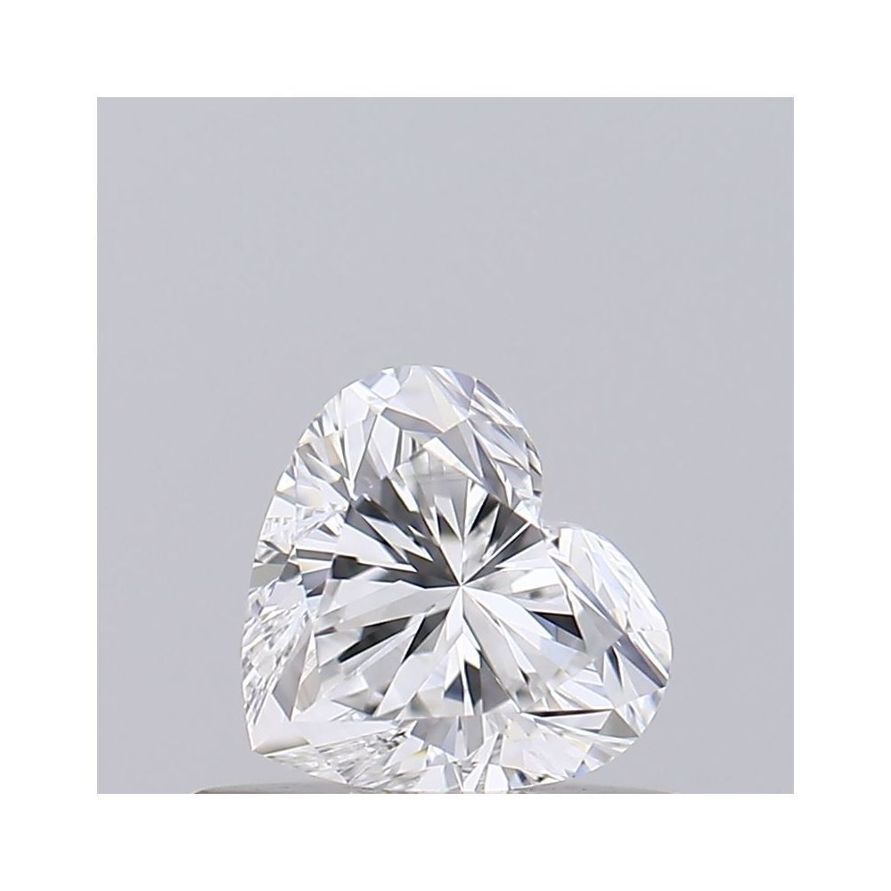 0.43 Carat Heart Loose Diamond, E, VVS2, Super Ideal, GIA Certified | Thumbnail