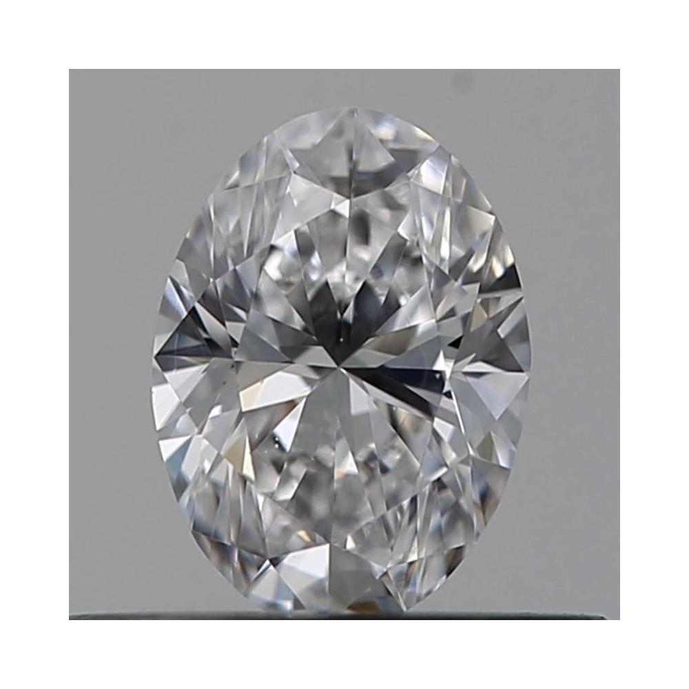 0.30 Carat Oval Loose Diamond, D, VVS2, Ideal, GIA Certified | Thumbnail