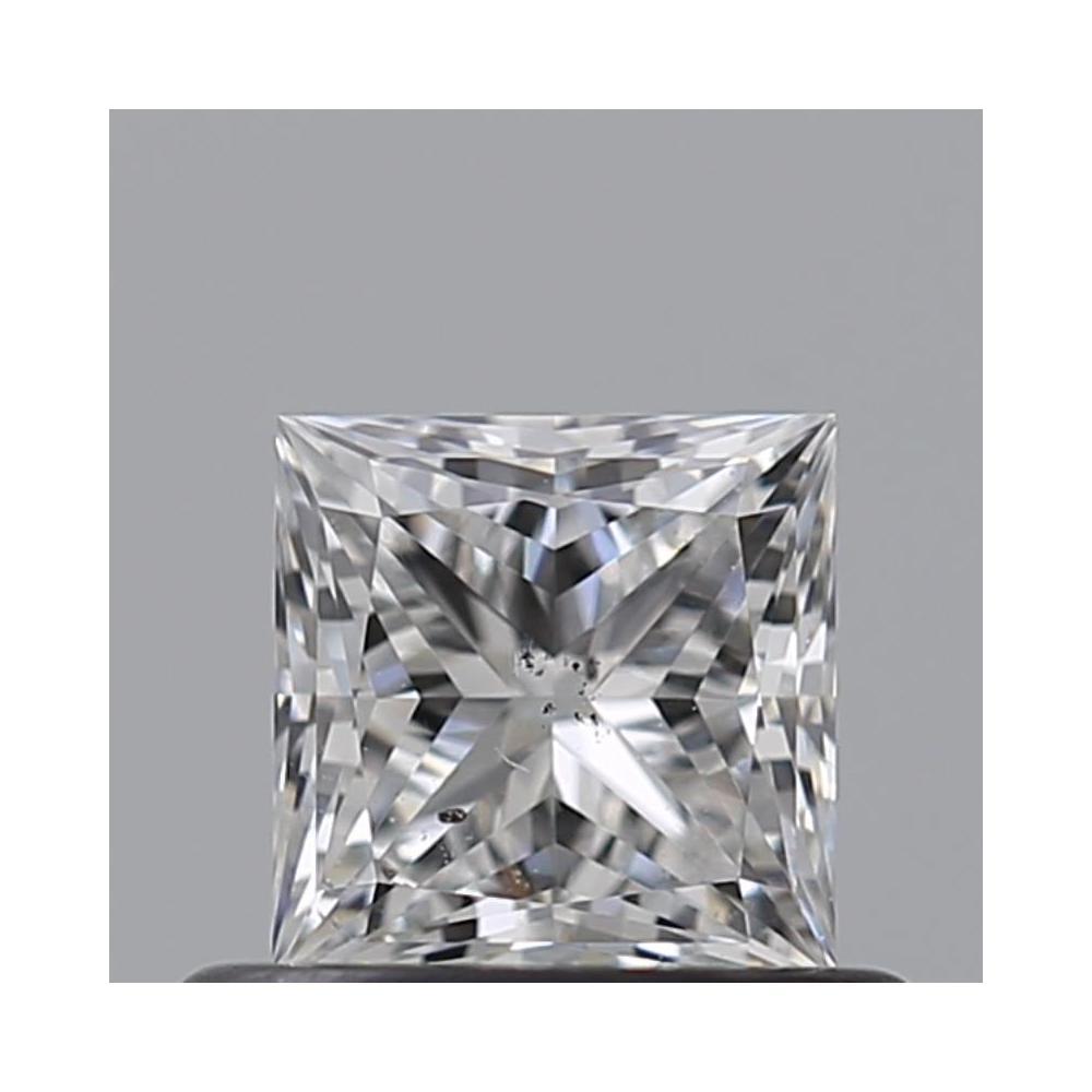 0.51 Carat Princess Loose Diamond, F, SI1, Super Ideal, GIA Certified