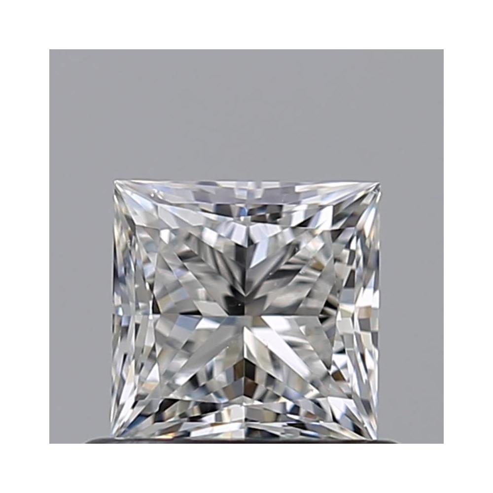 0.60 Carat Princess Loose Diamond, F, VS2, Super Ideal, GIA Certified | Thumbnail