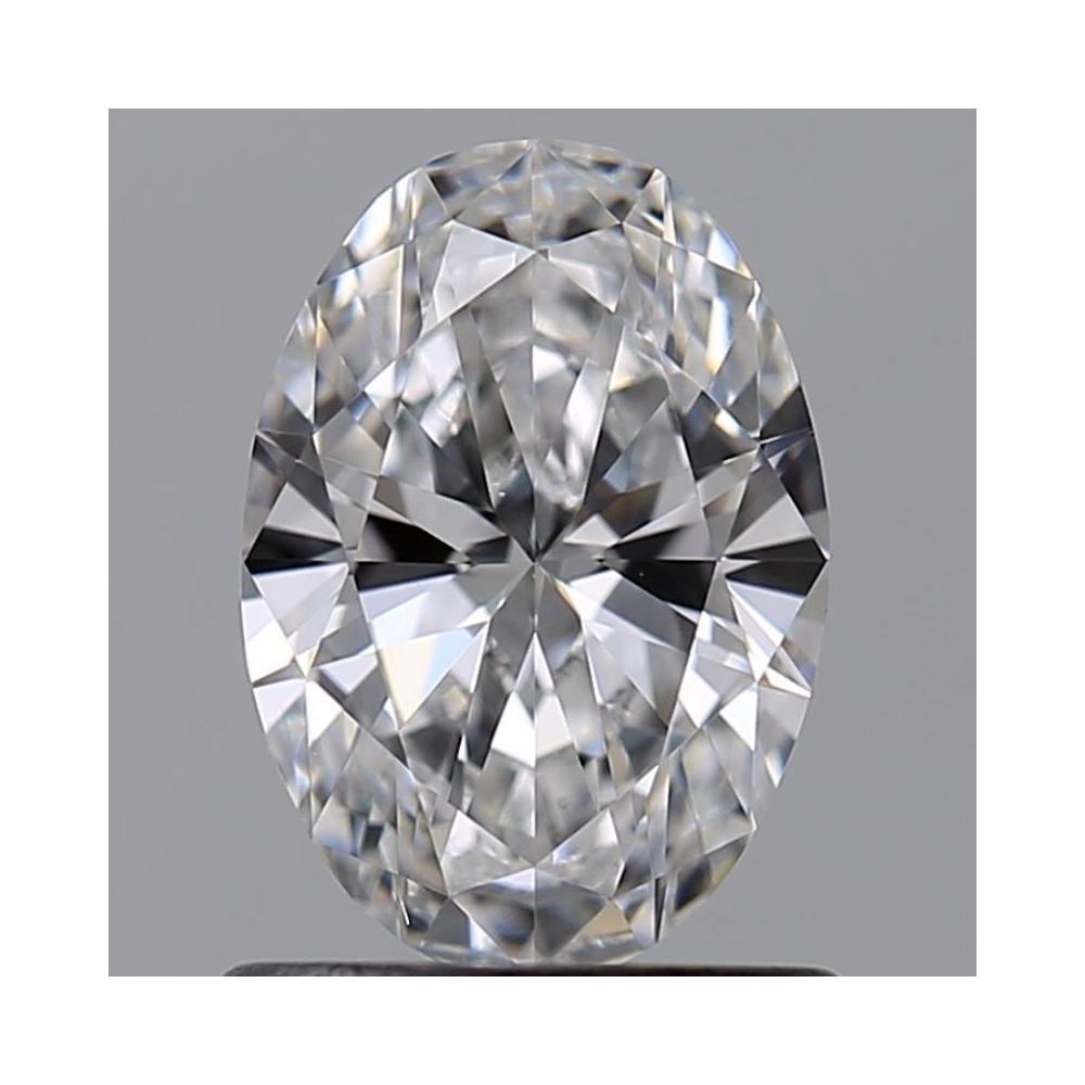 0.81 Carat Oval Loose Diamond, D, VS1, Ideal, GIA Certified | Thumbnail
