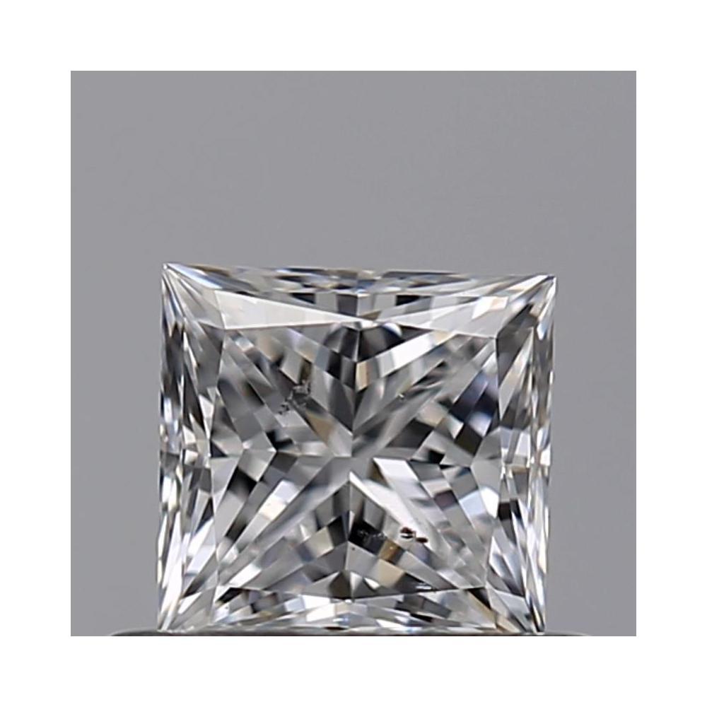 0.50 Carat Princess Loose Diamond, E, SI1, Super Ideal, GIA Certified | Thumbnail