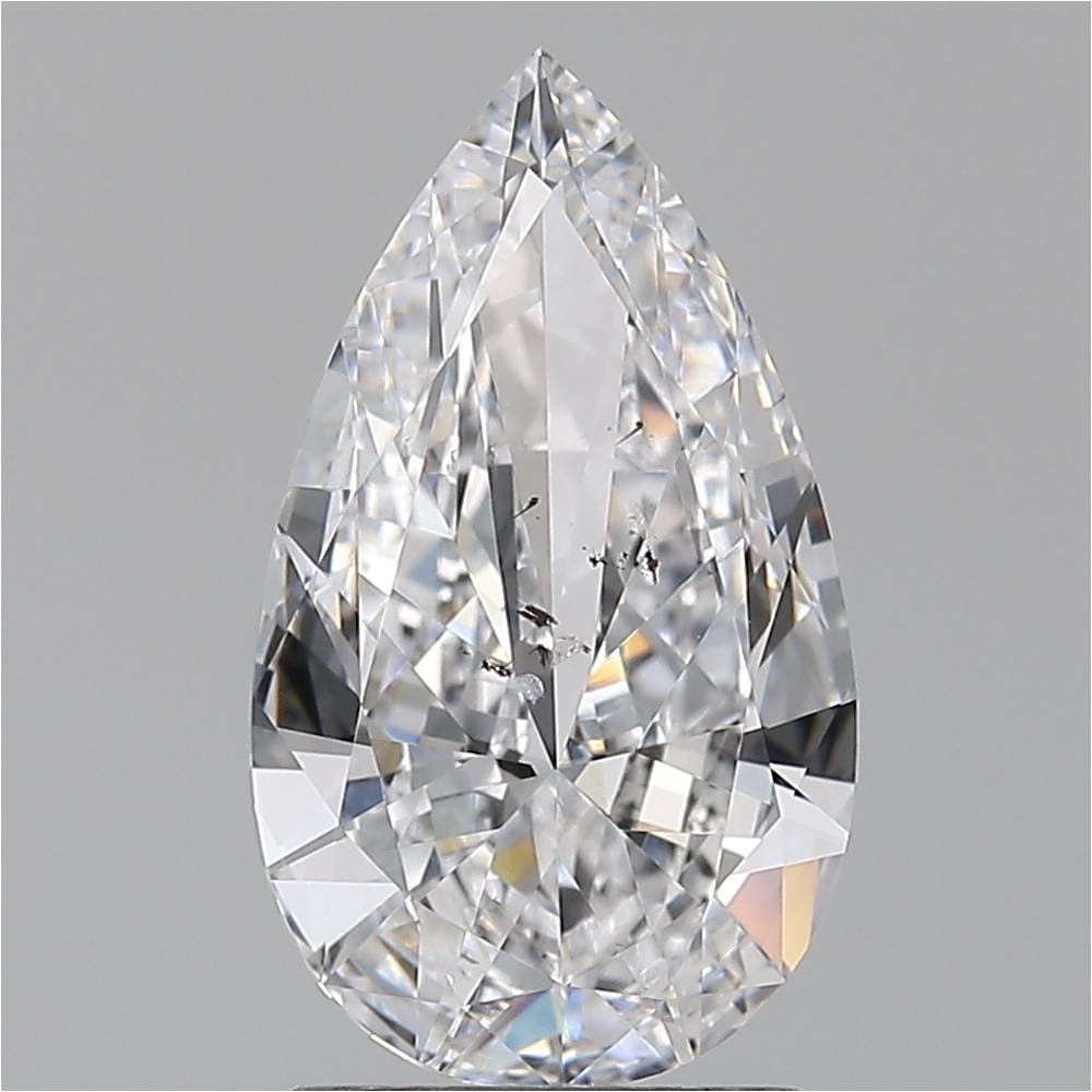 1.50 Carat Pear Loose Diamond, D, SI1, Ideal, GIA Certified | Thumbnail