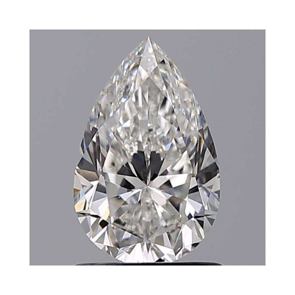 1.00 Carat Pear Loose Diamond, E, VS1, Ideal, GIA Certified