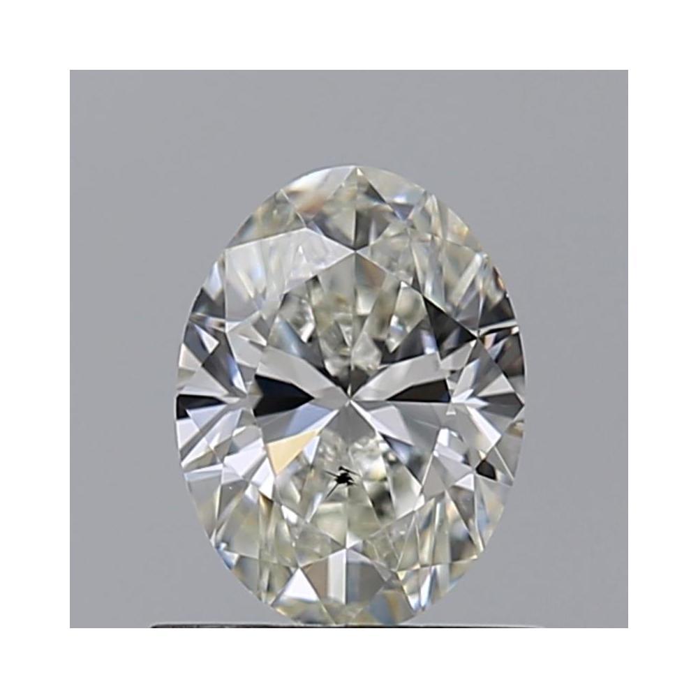 0.80 Carat Oval Loose Diamond, I, SI1, Super Ideal, GIA Certified | Thumbnail