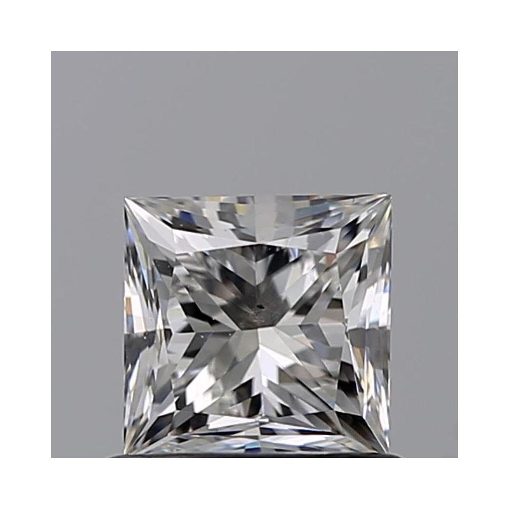 0.80 Carat Princess Loose Diamond, G, SI1, Good, GIA Certified