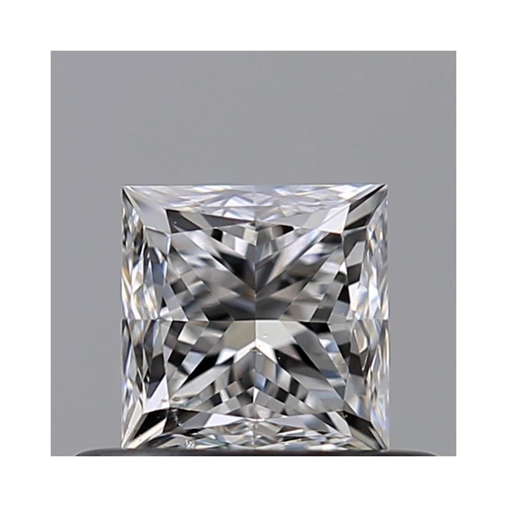 0.51 Carat Princess Loose Diamond, E, SI1, Very Good, GIA Certified