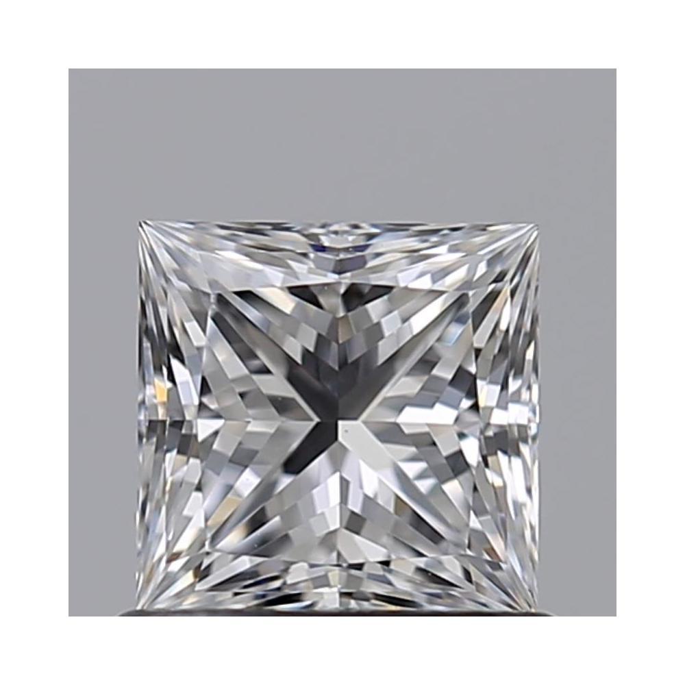 0.71 Carat Princess Loose Diamond, D, VS1, Super Ideal, GIA Certified
