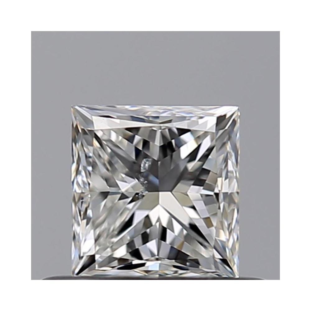 0.50 Carat Princess Loose Diamond, G, SI1, Good, GIA Certified
