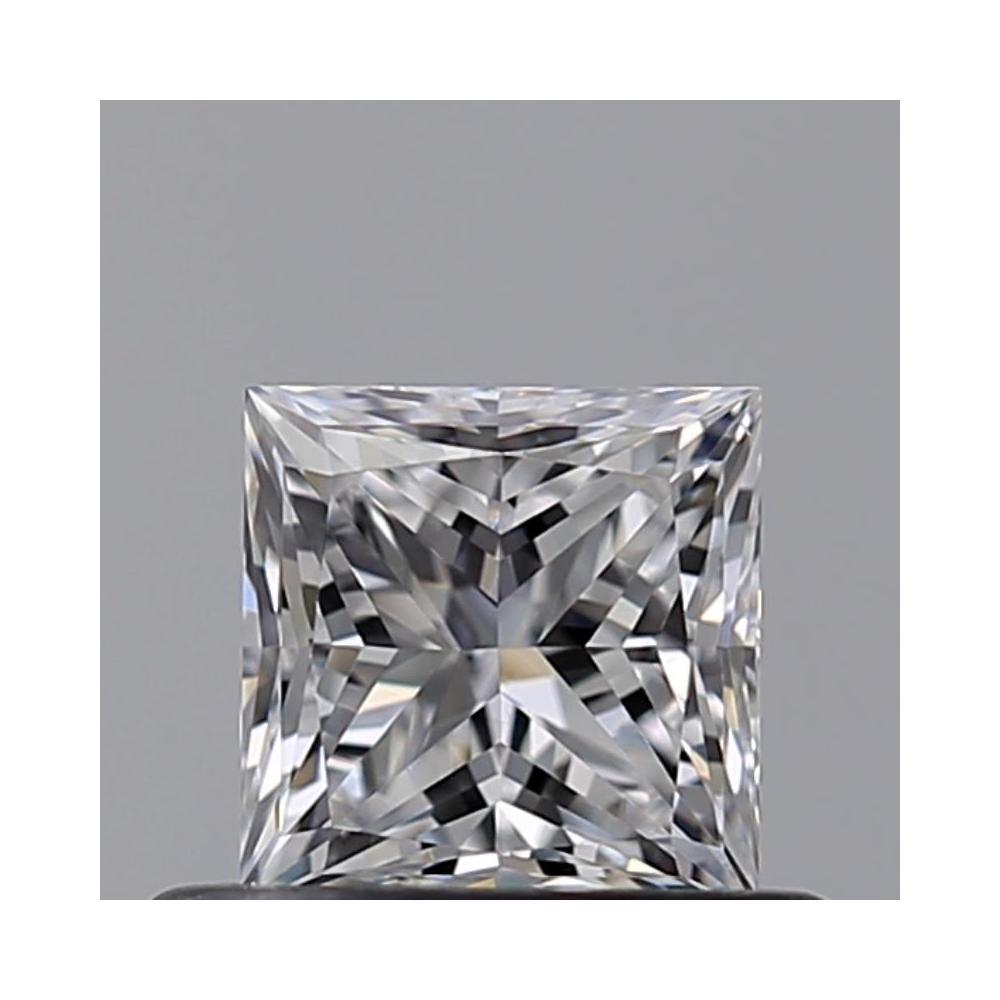 0.51 Carat Princess Loose Diamond, D, VS1, Ideal, GIA Certified | Thumbnail