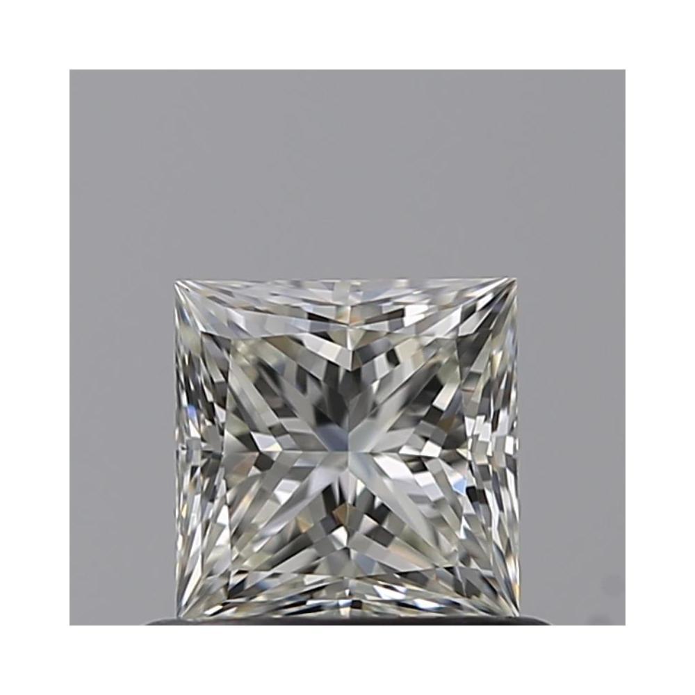 0.60 Carat Princess Loose Diamond, J, VVS2, Super Ideal, GIA Certified | Thumbnail