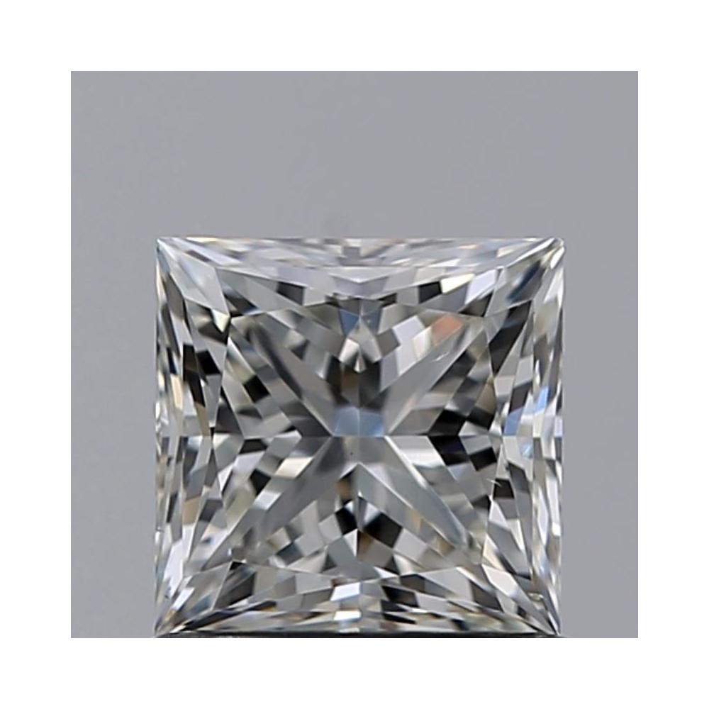 1.00 Carat Princess Loose Diamond, J, VS2, Ideal, GIA Certified | Thumbnail