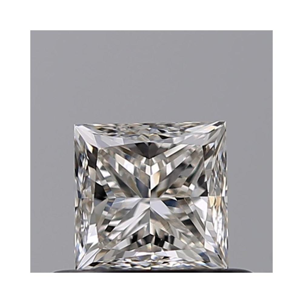 0.50 Carat Princess Loose Diamond, I, VS2, Very Good, GIA Certified | Thumbnail