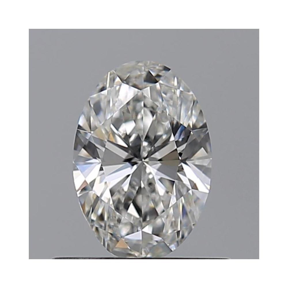 0.60 Carat Oval Loose Diamond, F, VVS1, Ideal, GIA Certified
