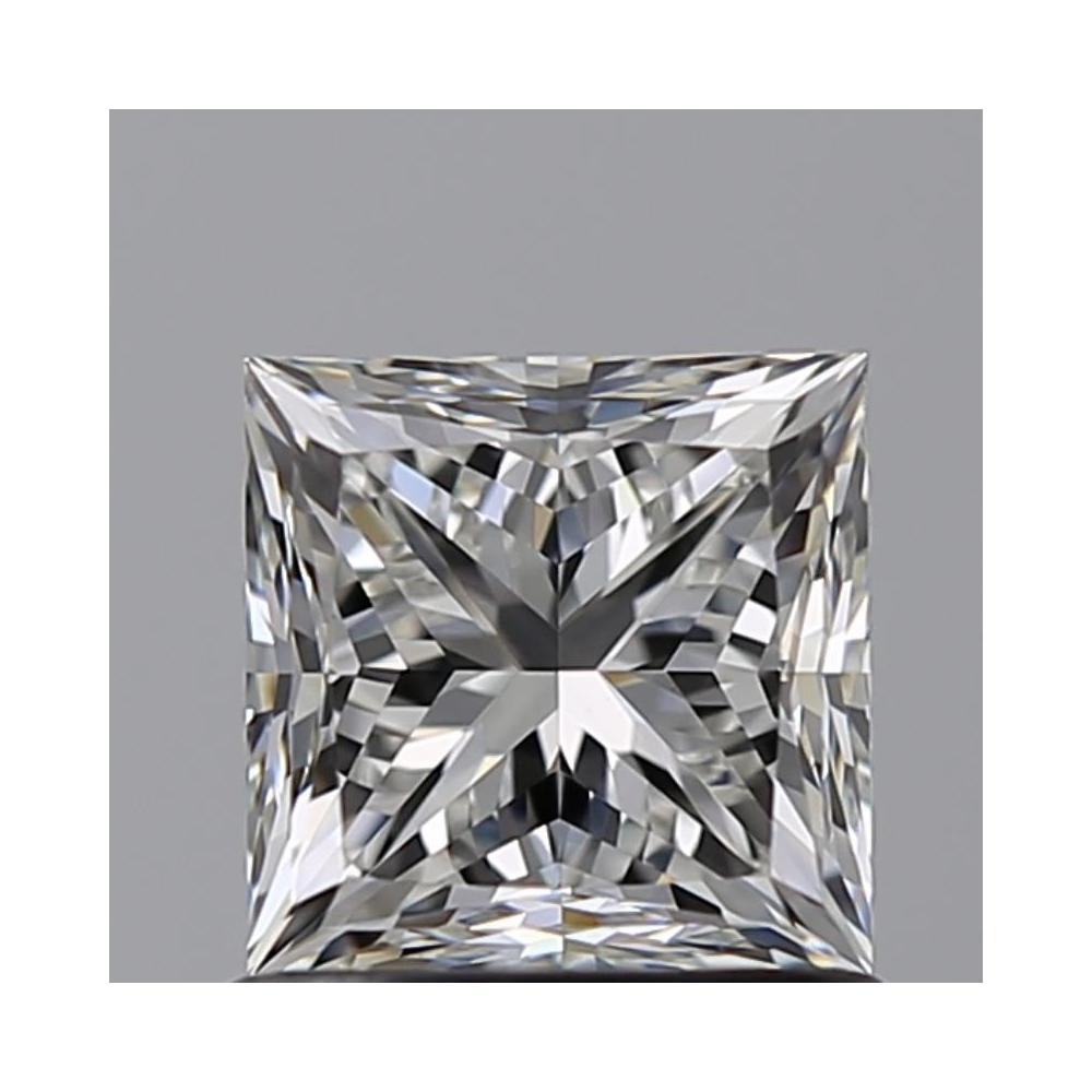 1.00 Carat Princess Loose Diamond, H, VVS2, Excellent, GIA Certified