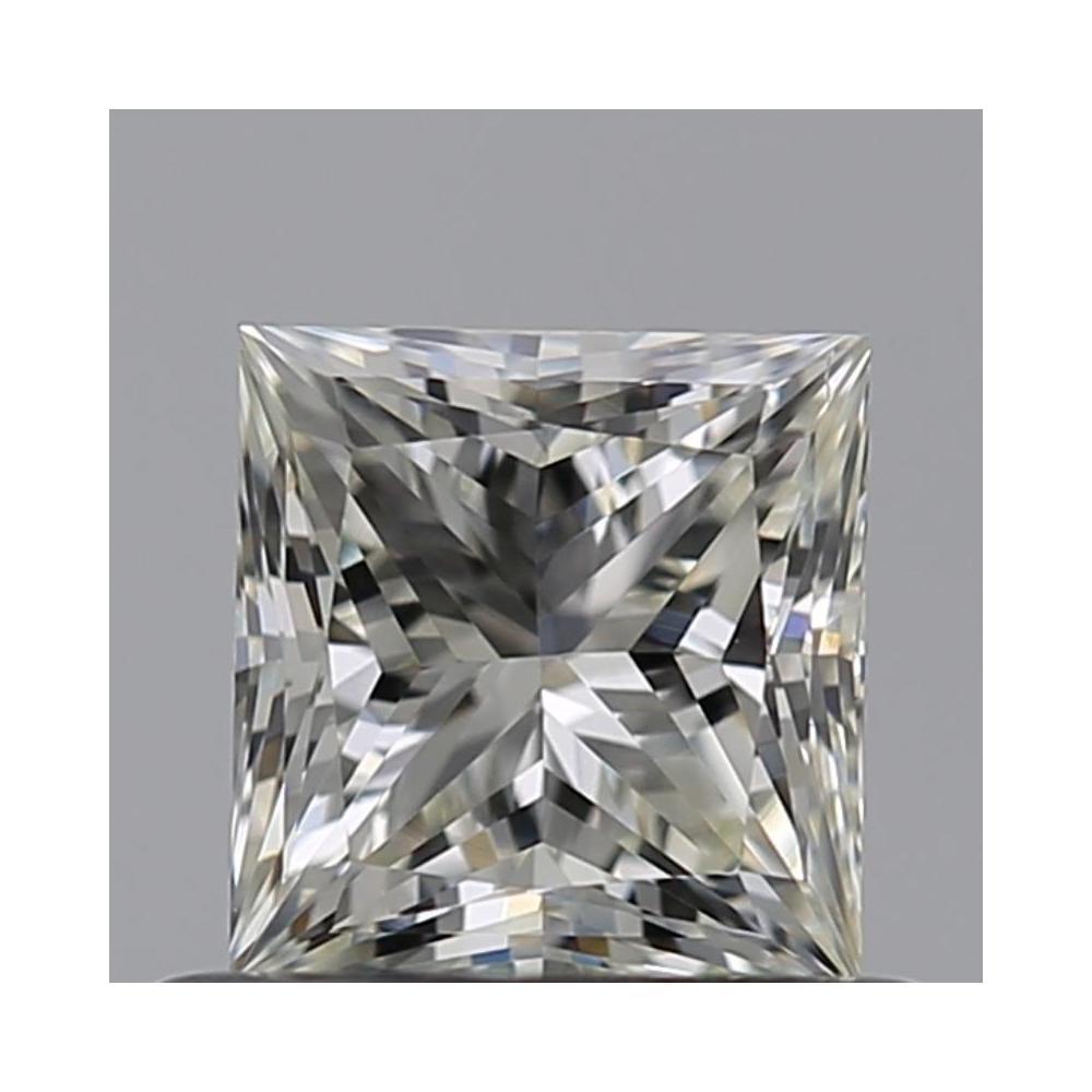 0.60 Carat Princess Loose Diamond, K, VS2, Very Good, GIA Certified