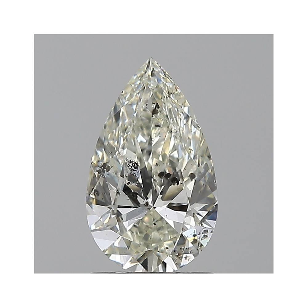 1.12 Carat Pear Loose Diamond, J, I1, Super Ideal, GIA Certified | Thumbnail