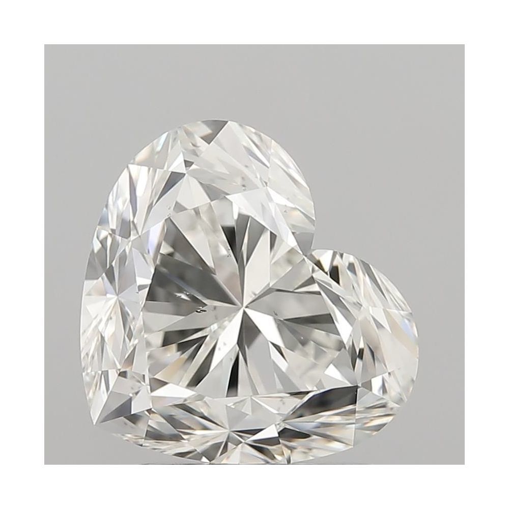 3.52 Carat Heart Loose Diamond, J, VS2, Ideal, GIA Certified | Thumbnail
