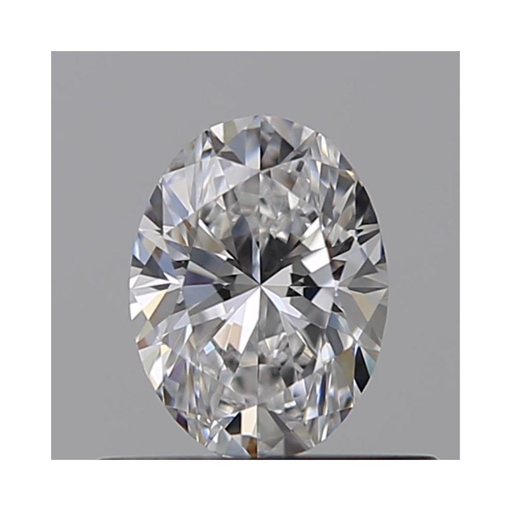 0.38 Carat Oval Loose Diamond, D, VS1, Ideal, GIA Certified