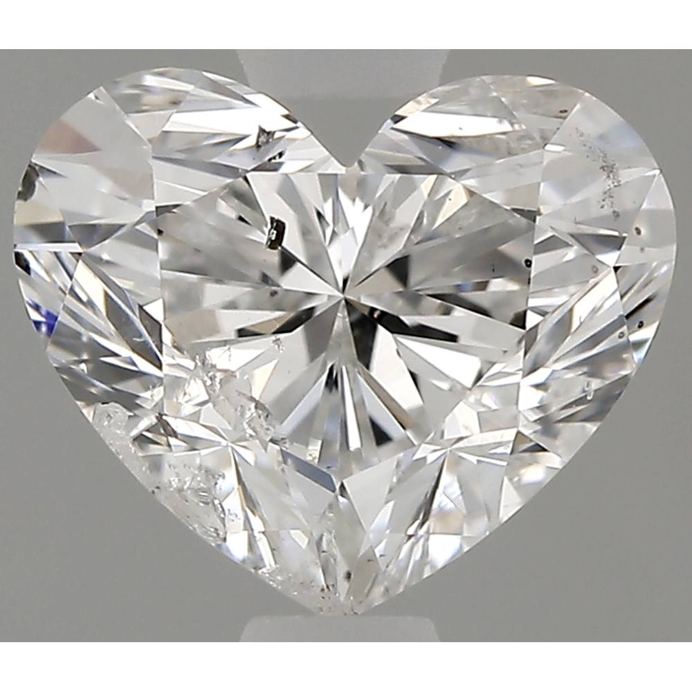 1.00 Carat Heart Loose Diamond, F, I1, Super Ideal, GIA Certified | Thumbnail