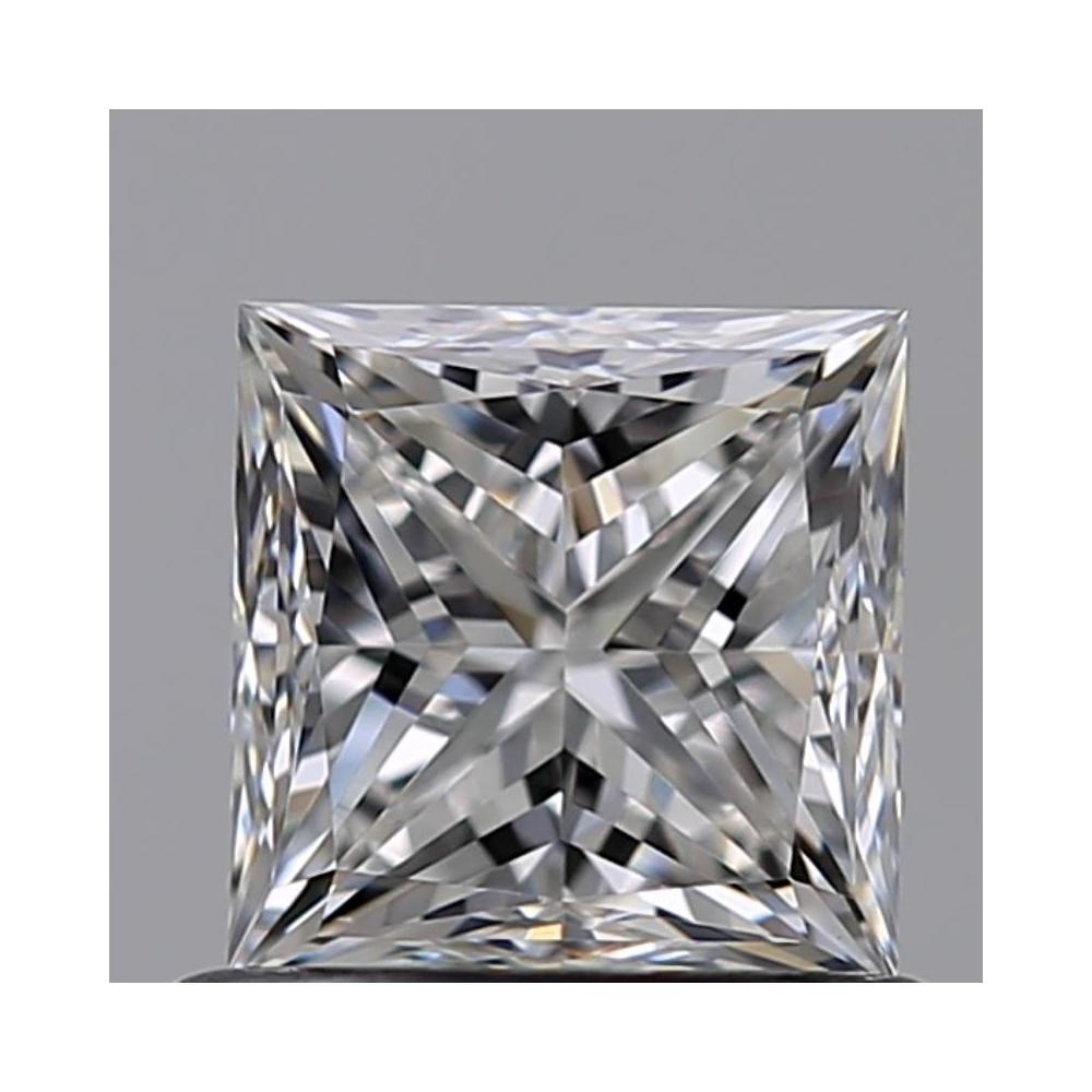0.80 Carat Princess Loose Diamond, F, VVS1, Excellent, GIA Certified | Thumbnail