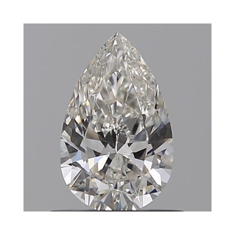 0.71 Carat Pear Loose Diamond, G, VVS1, Ideal, GIA Certified