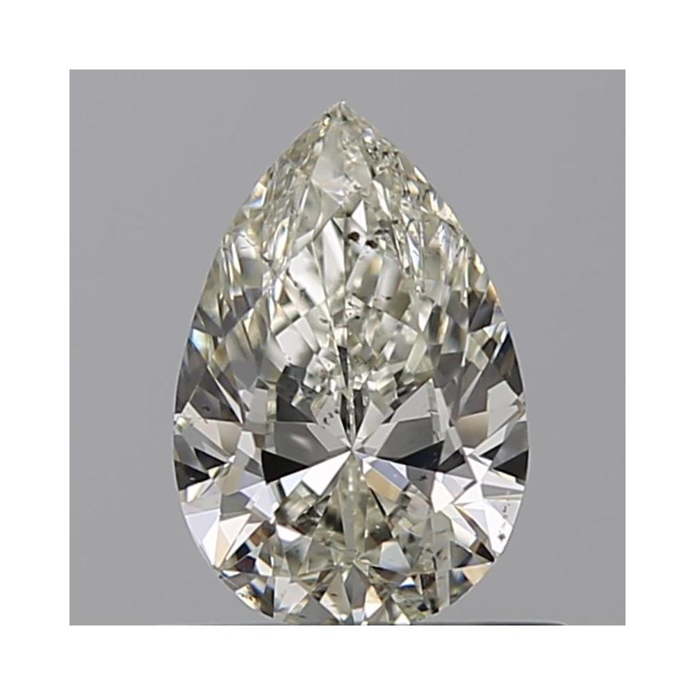0.70 Carat Pear Loose Diamond, K, SI1, Ideal, GIA Certified