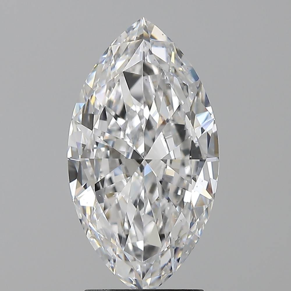 2.50 Carat Marquise Loose Diamond, D, VS2, Excellent, GIA Certified