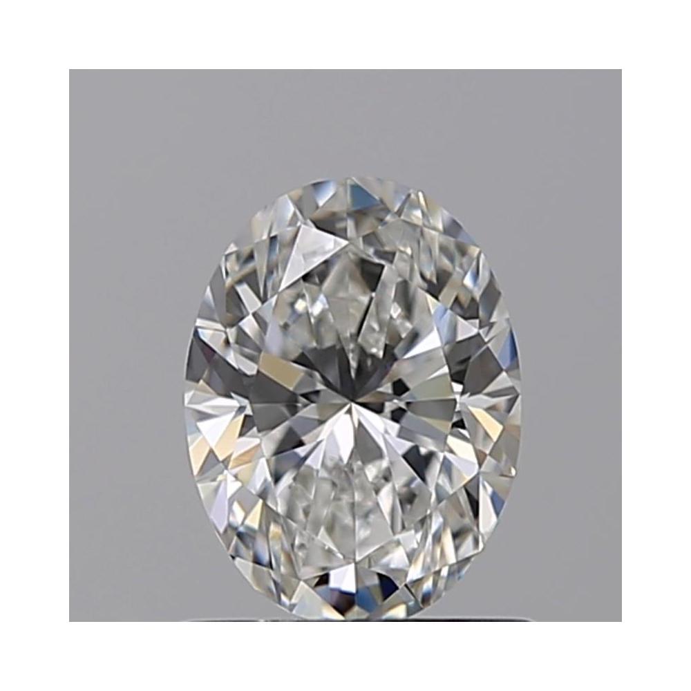 0.70 Carat Oval Loose Diamond, F, VVS2, Ideal, GIA Certified | Thumbnail