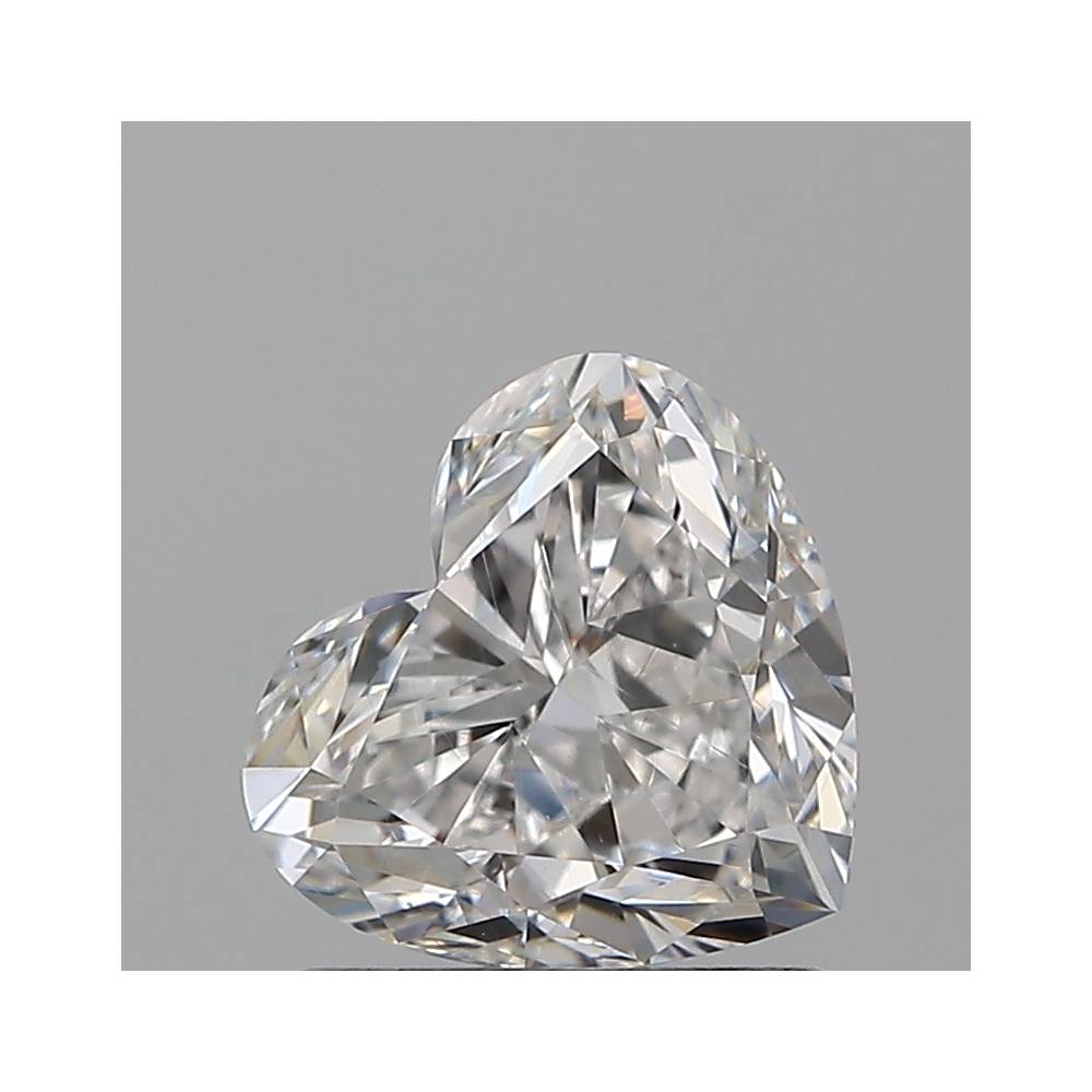 1.22 Carat Heart Loose Diamond, F, VS2, Ideal, GIA Certified