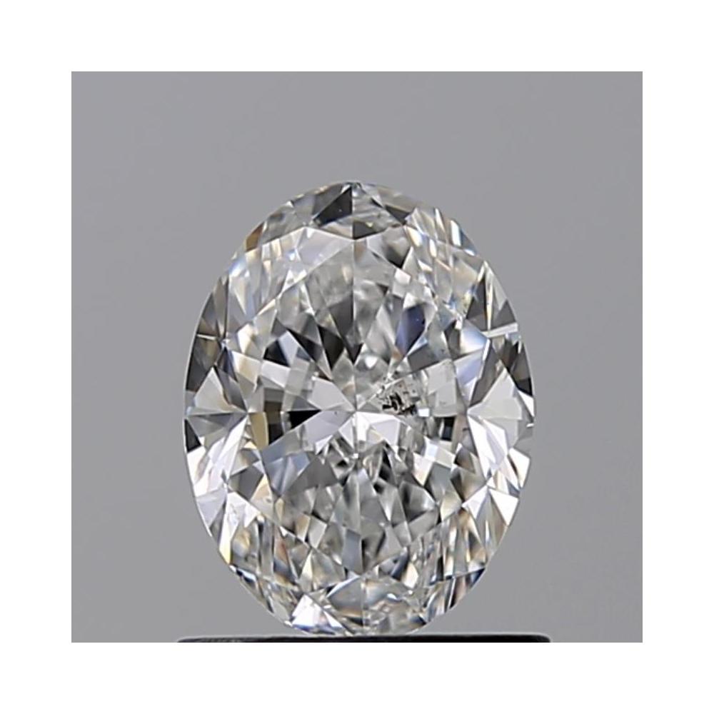1.00 Carat Oval Loose Diamond, E, SI1, Ideal, GIA Certified