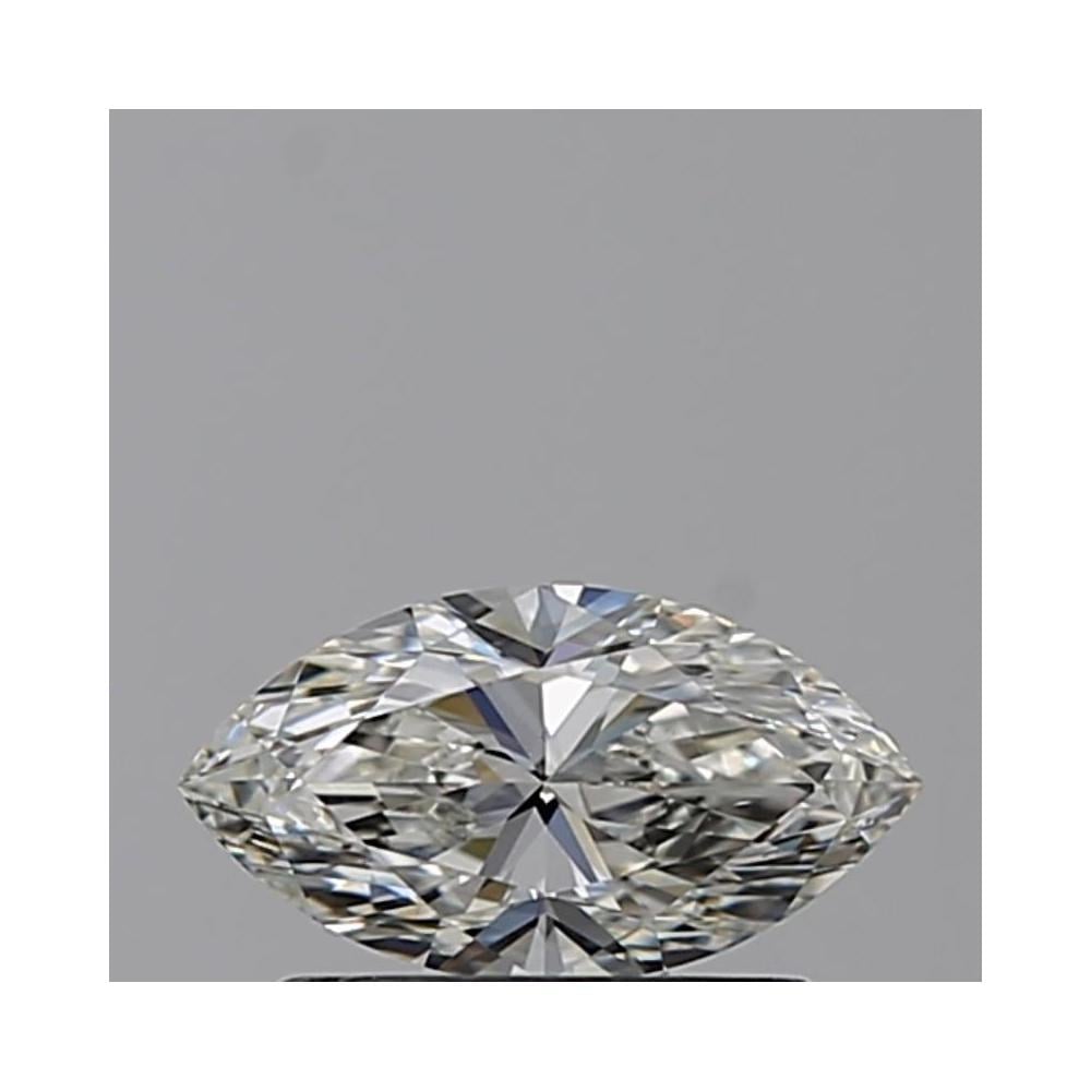 0.61 Carat Marquise Loose Diamond, H, VS2, Ideal, GIA Certified