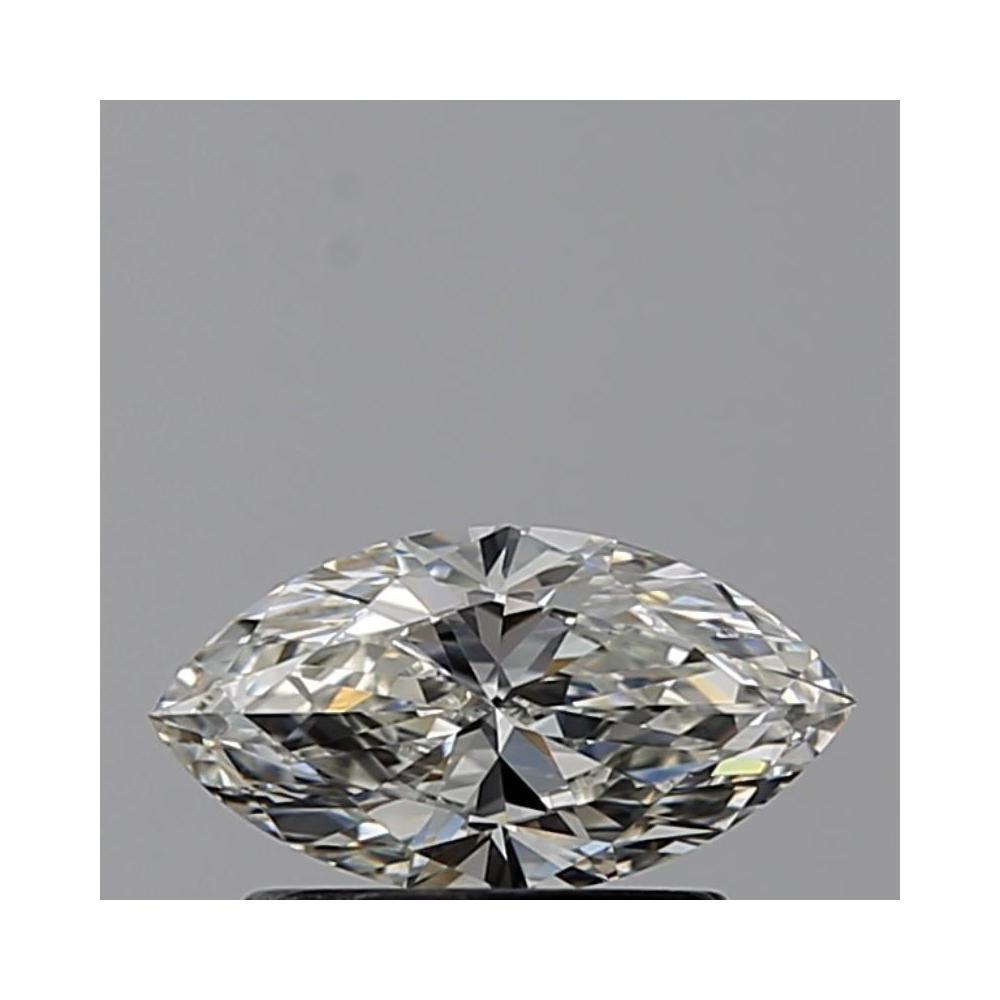 0.60 Carat Marquise Loose Diamond, I, VVS2, Ideal, GIA Certified | Thumbnail
